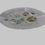 Thumbnail: Crystal Frosted Canape Plate by Mikasa Walther Glass 1970's