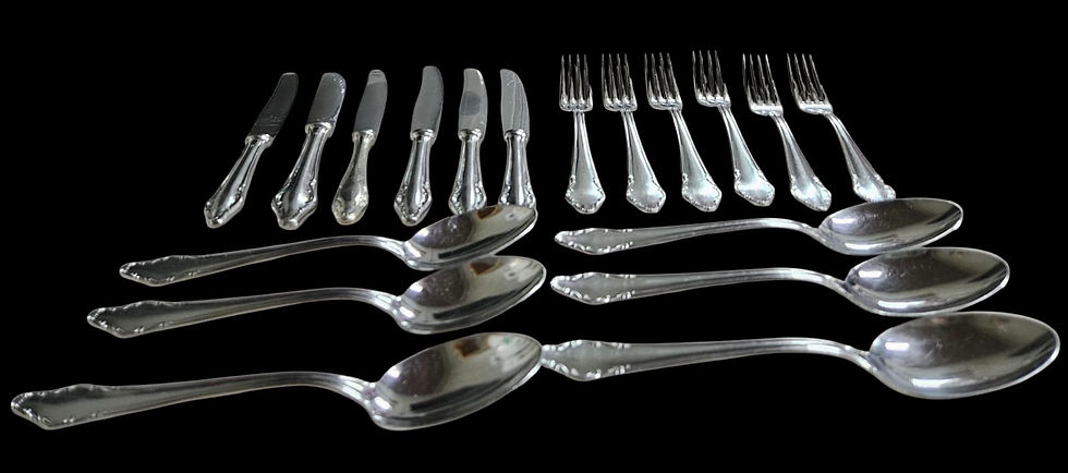 Thumbnail: J.A. Henckels 18PC Friosil Patern 18/10 stainles