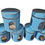 Thumbnail: 6 Blue Maxwell & Williams Vintage Canisters
