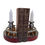 Thumbnail: Art Deco Book Ends Candle Sticks Holders