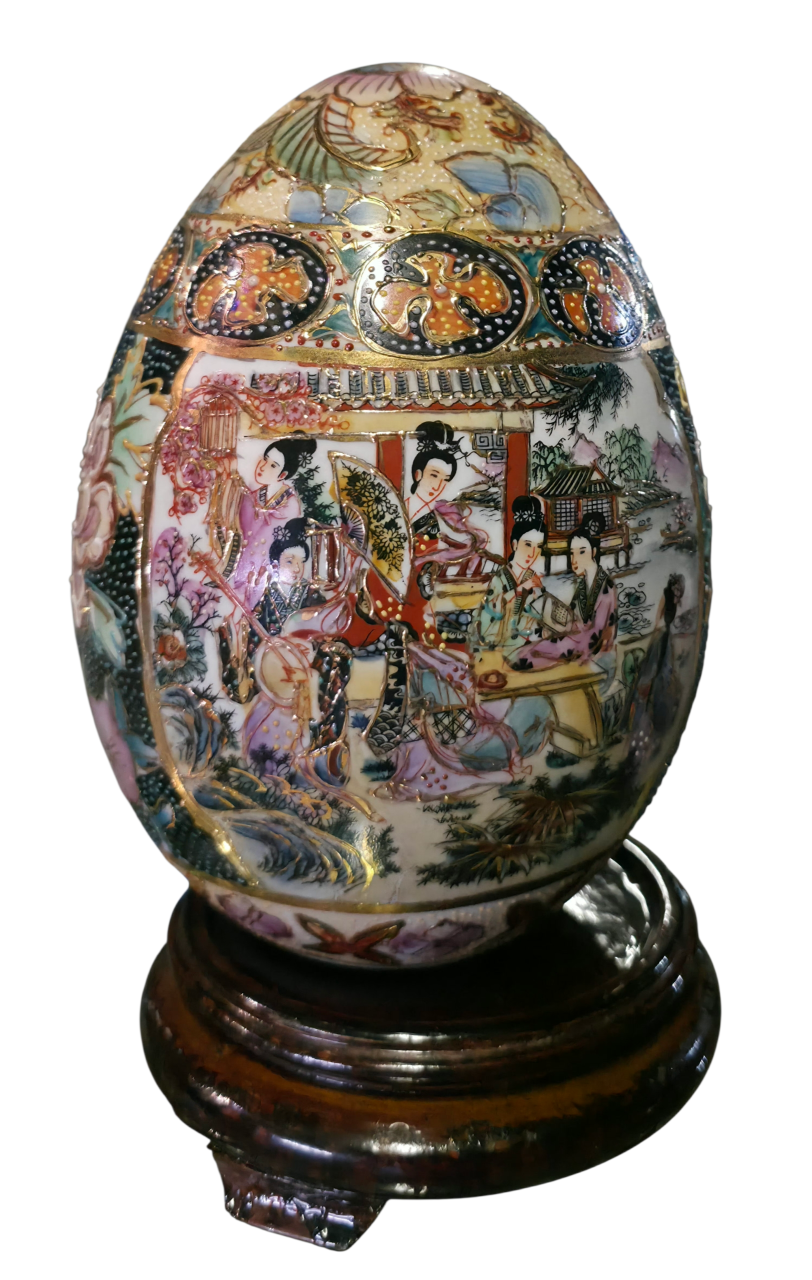 Thumbnail: Chinese "Satsuma Porcelain Egg