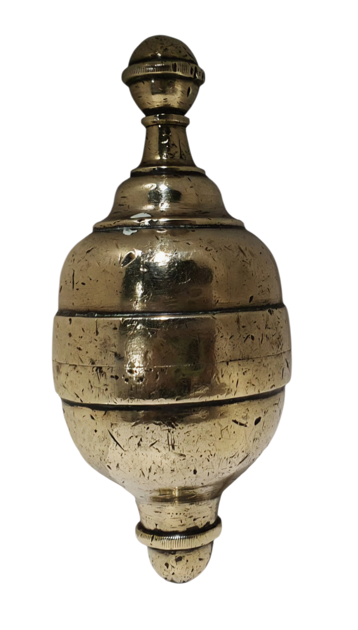 Thumbnail: Antique solid brass plumb bob
