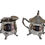 Thumbnail: Silver Plated Sugar & Milk Creamer