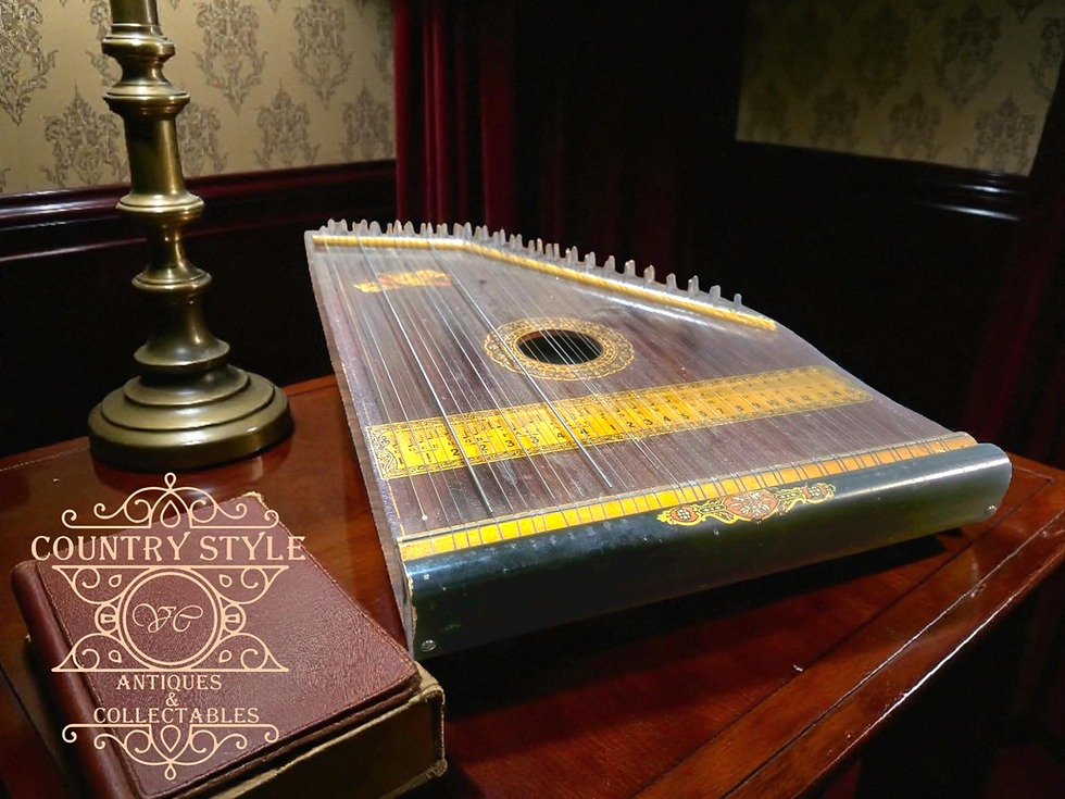 Thumbnail: Antique Mandolin Guitar Zither