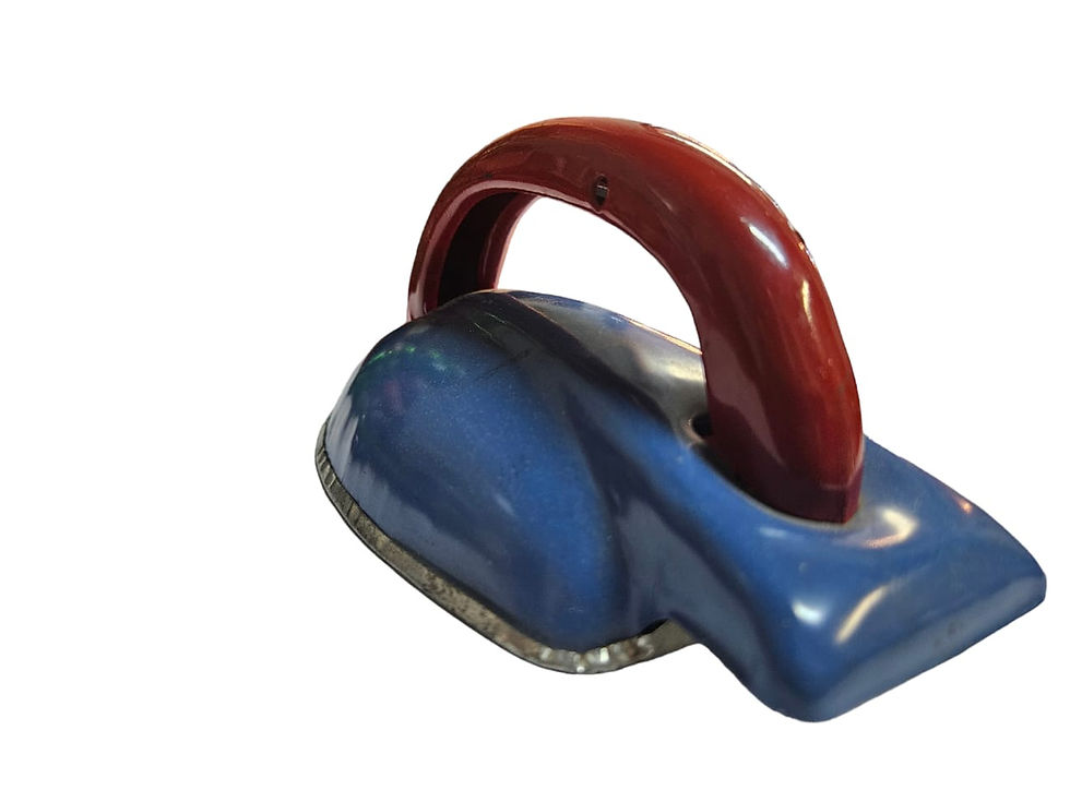 Thumbnail: 1940s Vintage Children's Miniature Chlothing Iron