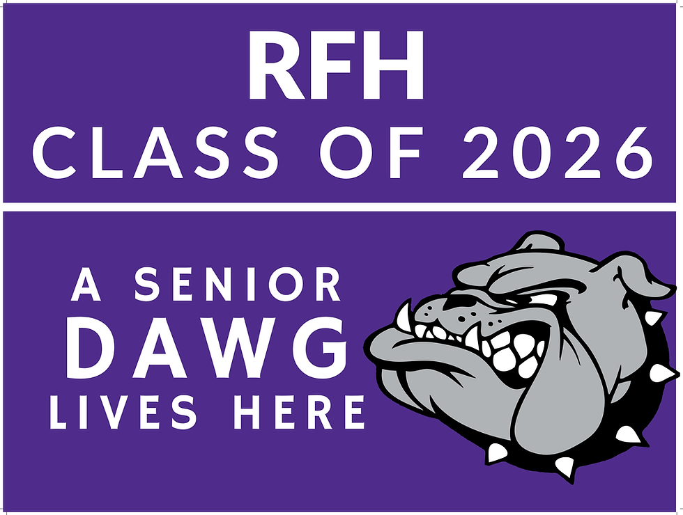 Senior Lawn Sign 2026