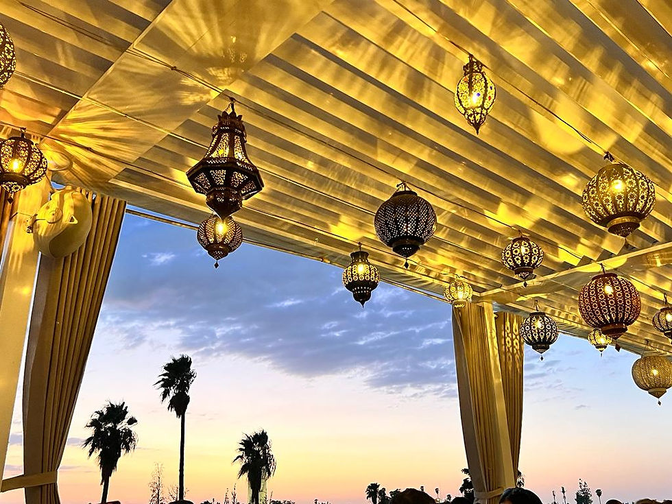 Marrakech lanterns