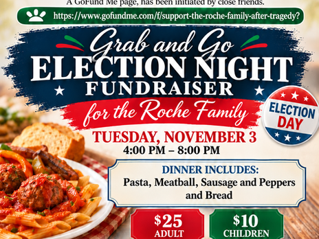 11/3 - Roche Family Fundraiser: Grab-n-Go