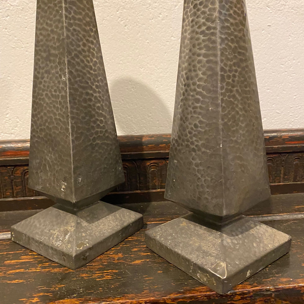 Thumbnail: Pewter Candlesticks