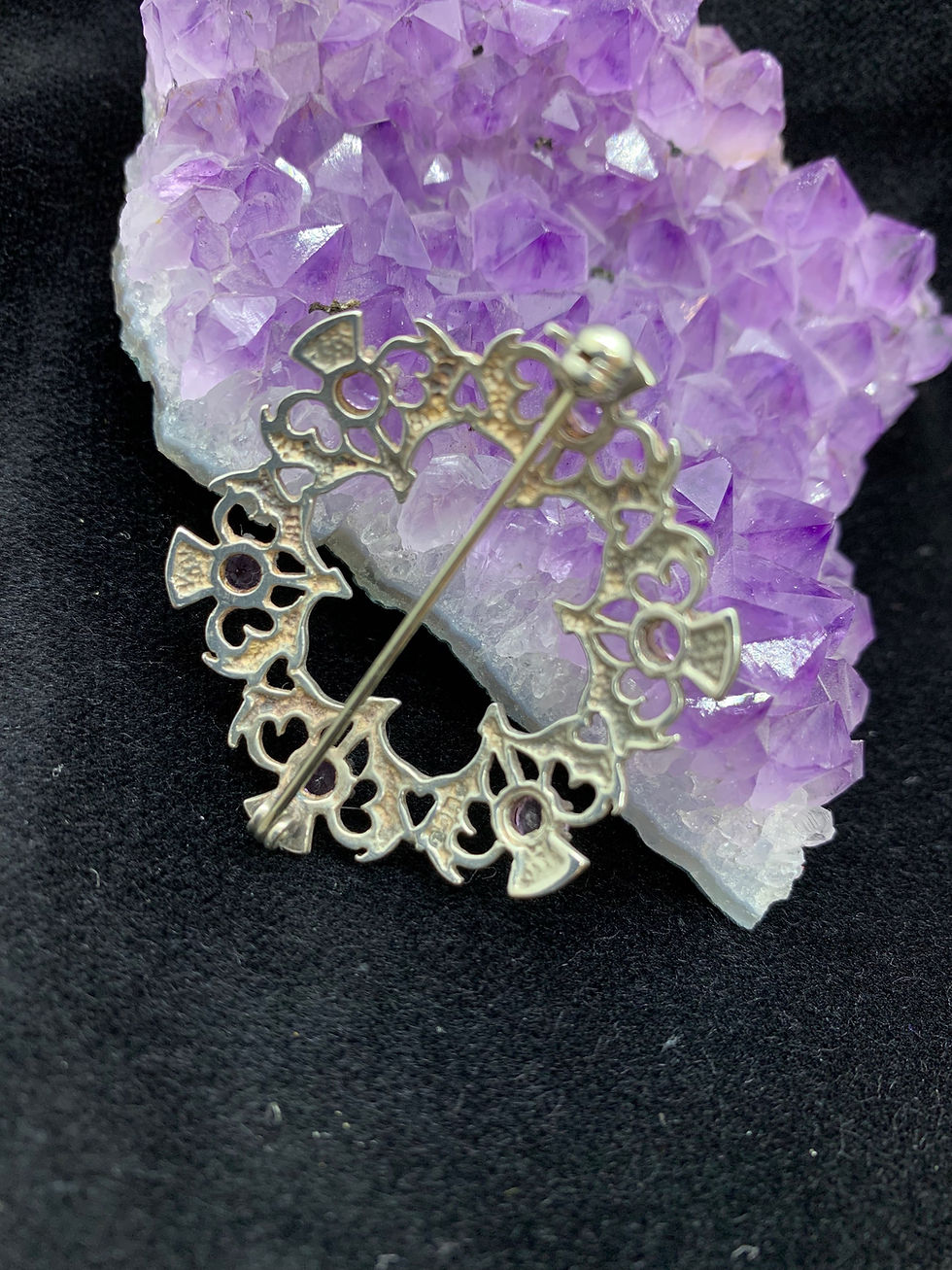 Thumbnail: Vintage Silver Brooch