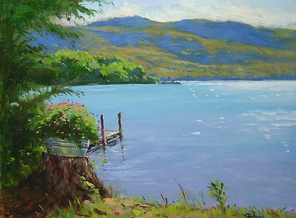 September, Lake George (16X20) #3579.jpg
