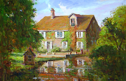 The Old French Mill -20X24- #3217.jpg