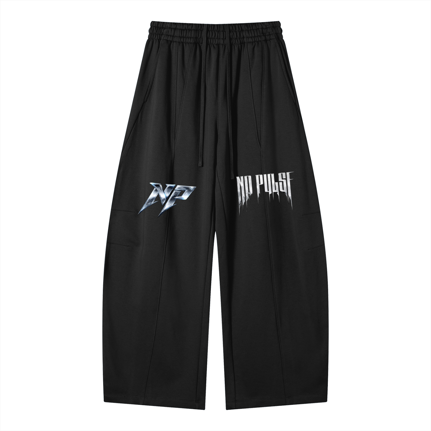 Heavyweight Wide Leg Panel Sweatpants