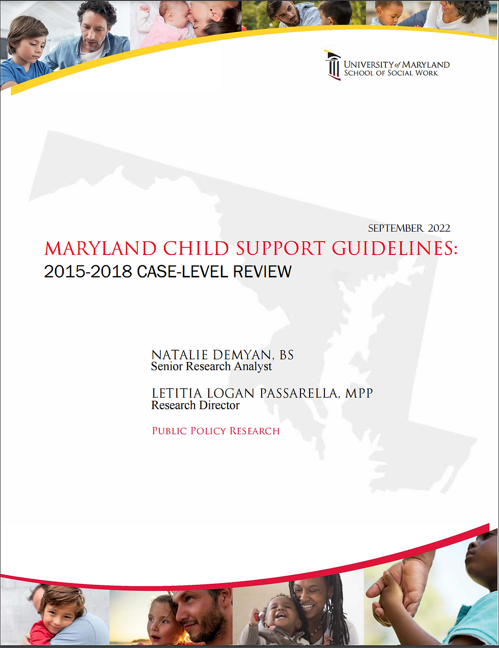 Family Welfare Research submits reports to the Maryland General Assembly