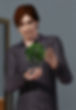 A Sim from The Sims 3 with the Green Thumb Character Trait