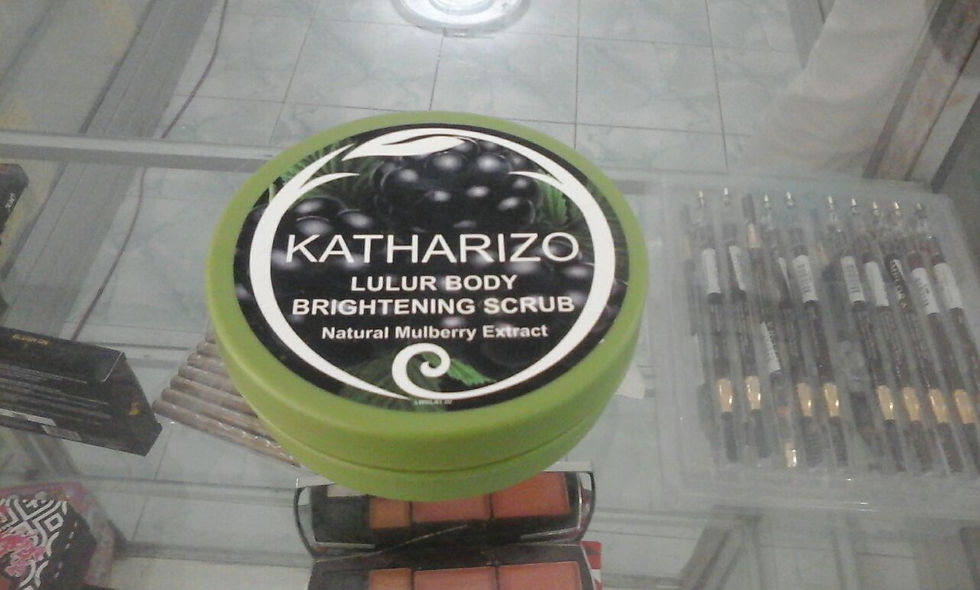 Katarizo Lulur Body Brigtening Scrub 100g