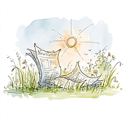 u9171937854_a_watercolour_illustration_of_a_newsletter_printe_4e6074dc-3126-4f5e-8e56-ffb0