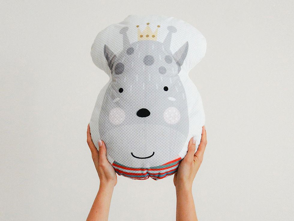Miniaturbild: Mr. Giraffe Friendship Cushion