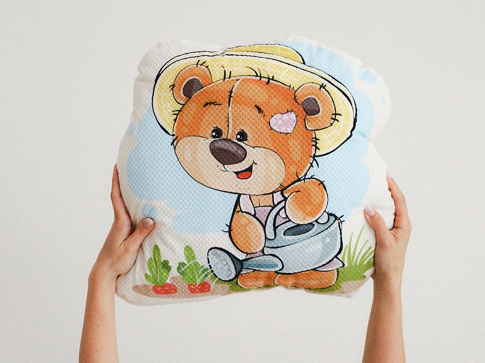 Miniature : Teddy Friendship Cushion