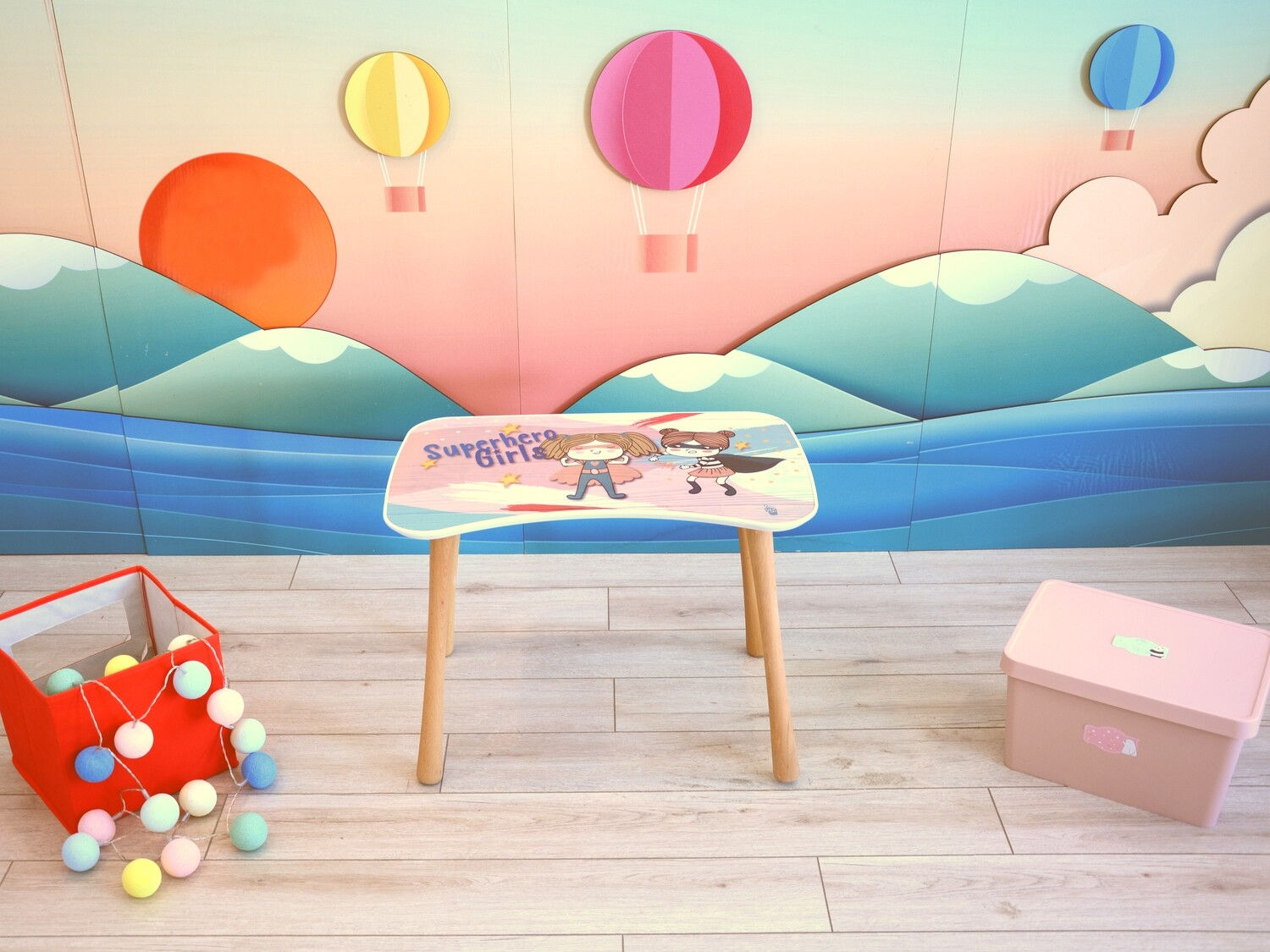 Power Girl Activity Table (Age 2-5)