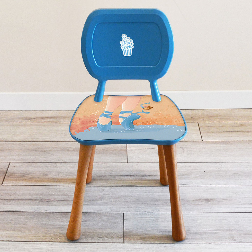 Miniaturbild: BALLERINA ACTIVITY TABLE CHAIR SET (Age 5-9)