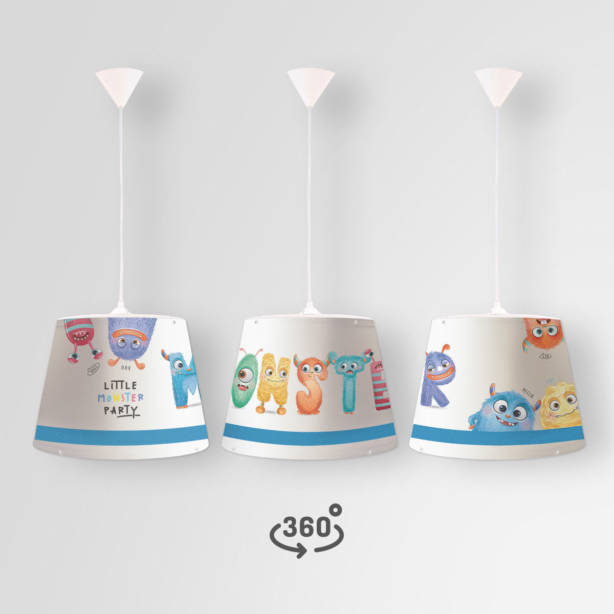 MONSTER KONİK SARKIT AYDINLATMA (LARGE)