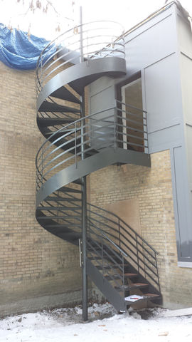Projet résidentiel réalisé par Taylor steel and stainless