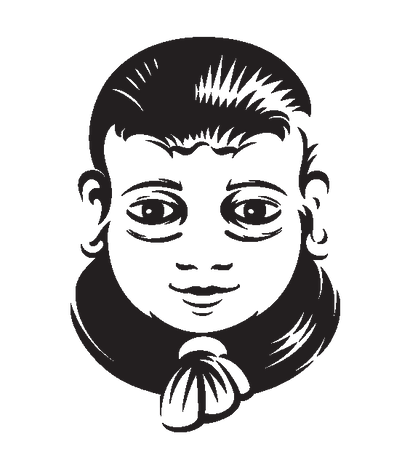 Chachu Head upside down Transparent back