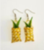 Pīngao and kiekie kete earings
