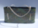 Green kete whakairo