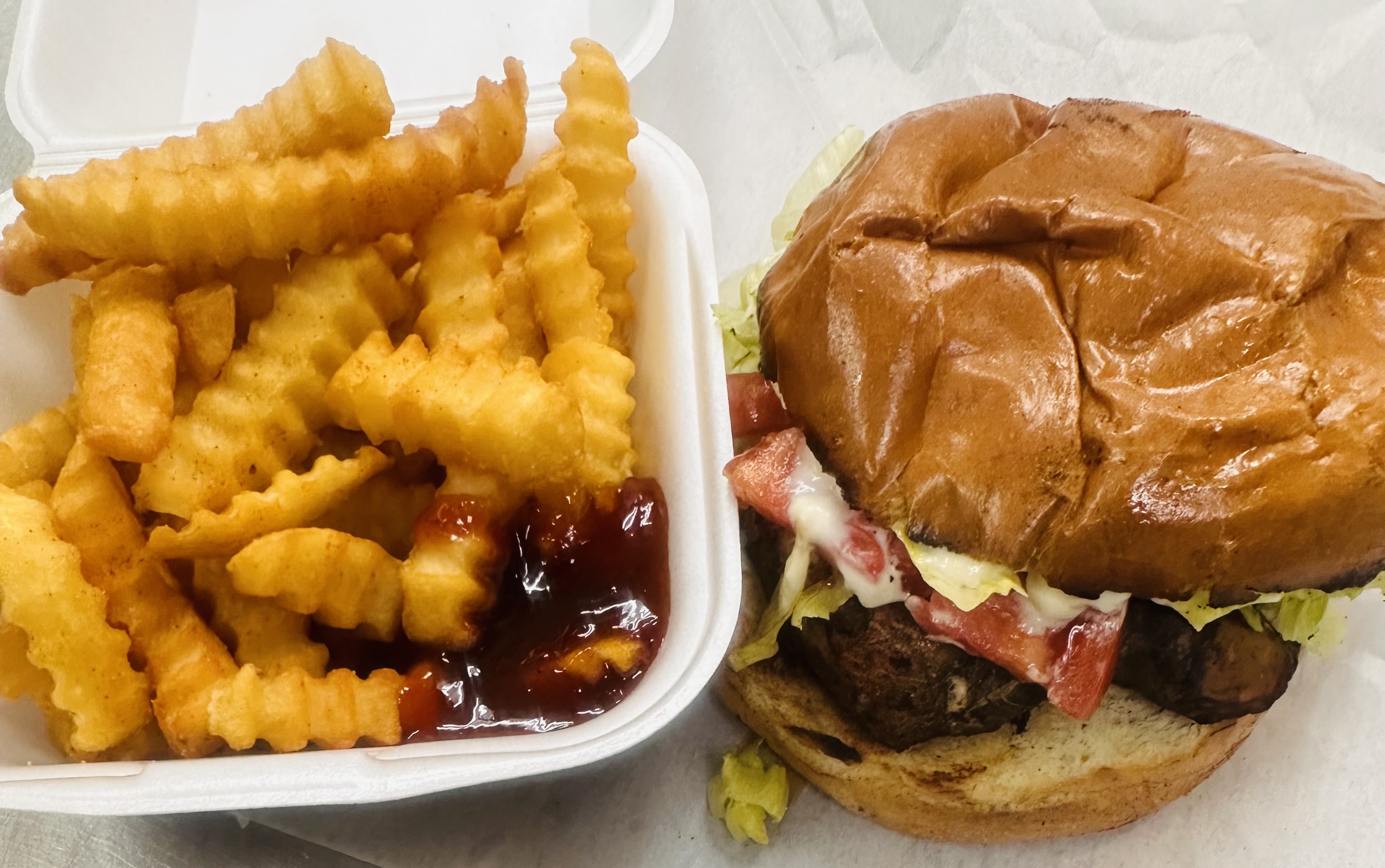 Arranged Food and Objects