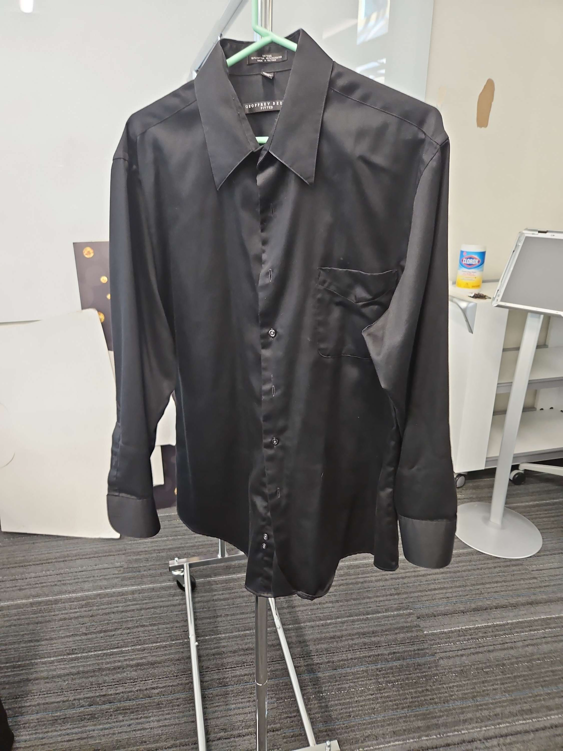 Black Long-Sleeved Shirt
