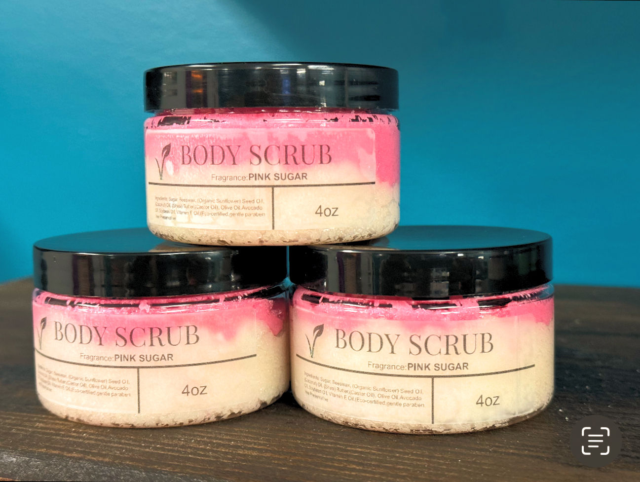 SVBW BODY SCRUB (PINK SUGAR)