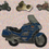 Thumbnail: Honda ST1100 Motorcycle pin badge in Blue