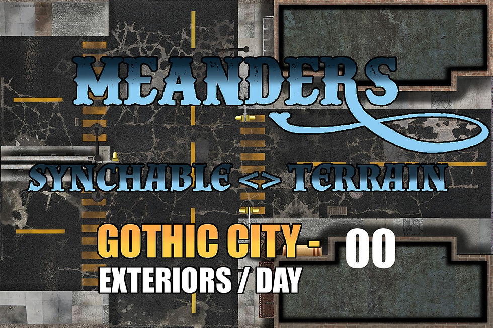 Gothic City Day Exterior 00