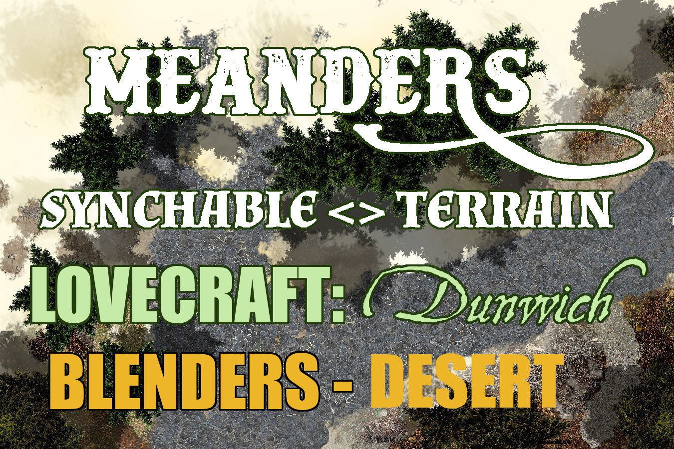 Lovecraftian Dunwich: Blender [Desert]01