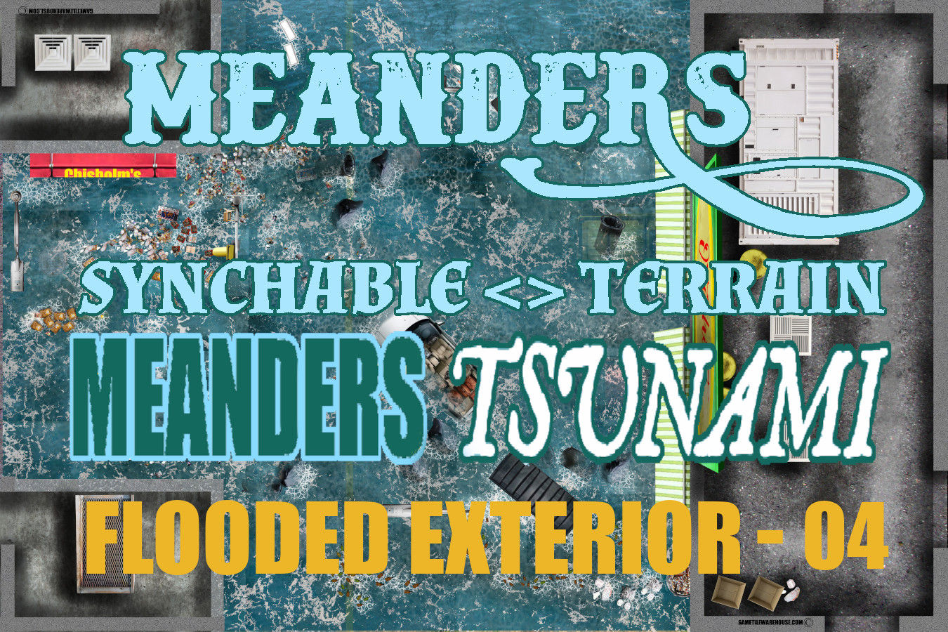 Tsunami Flooded Exterior 04