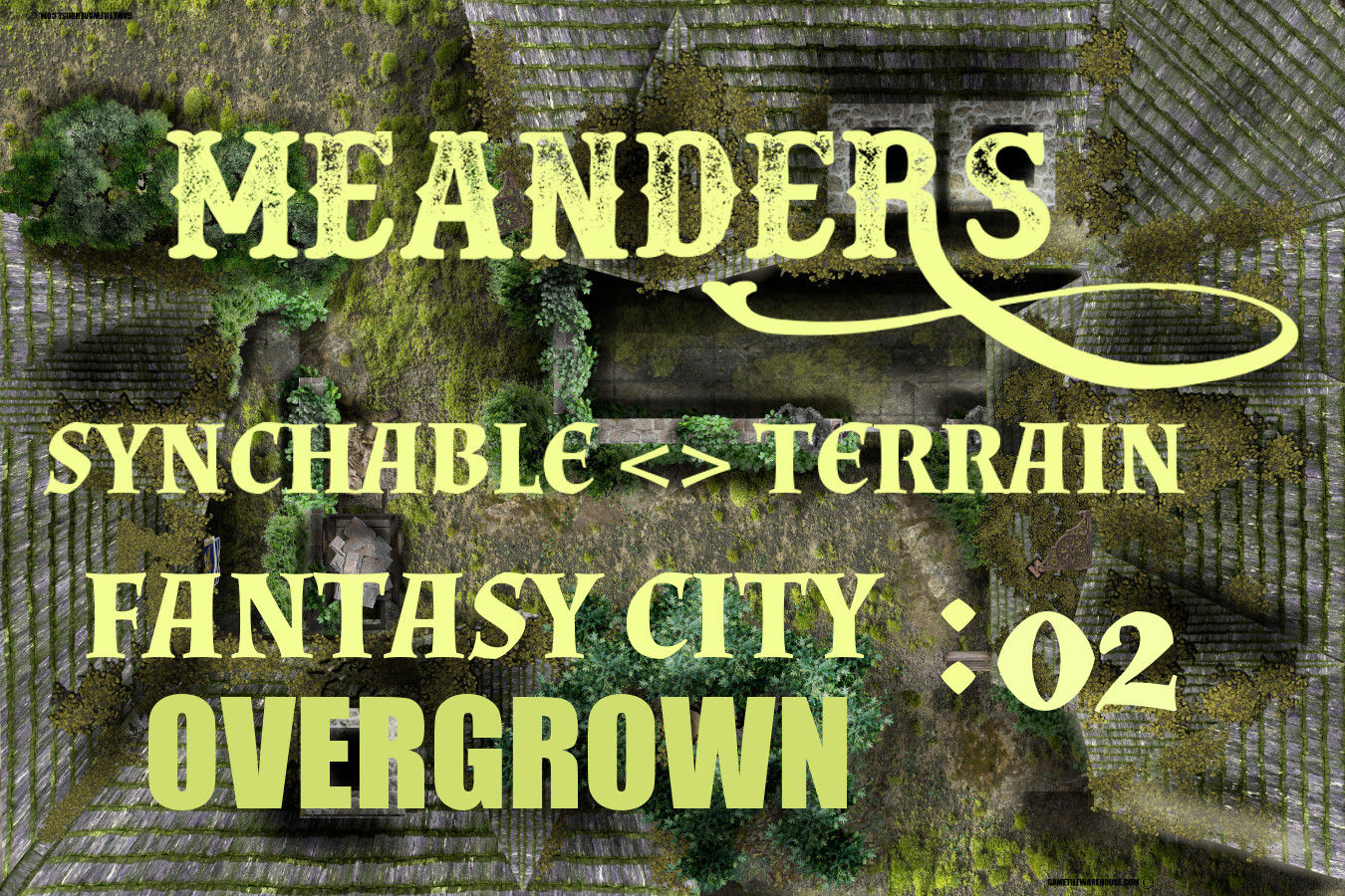 Fantasy City Overgrown 02