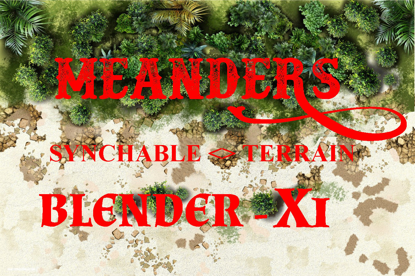 Jungle <> Desert BLENDER