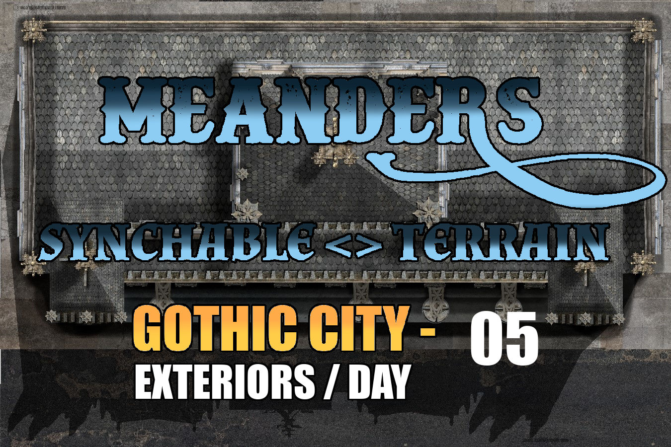 Gothic City Day Exterior 05
