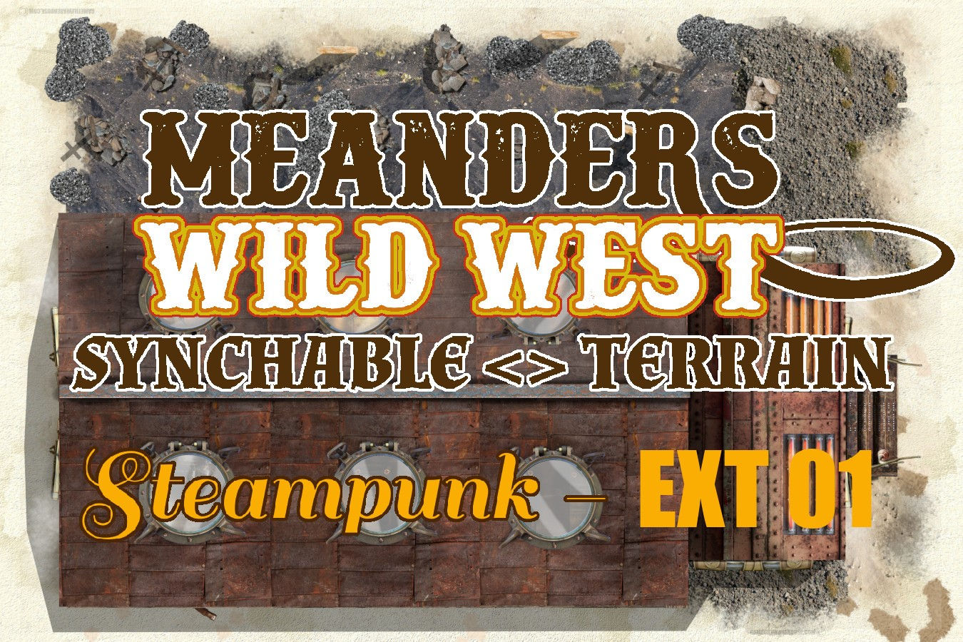 Steampunk Western - Exterior 01