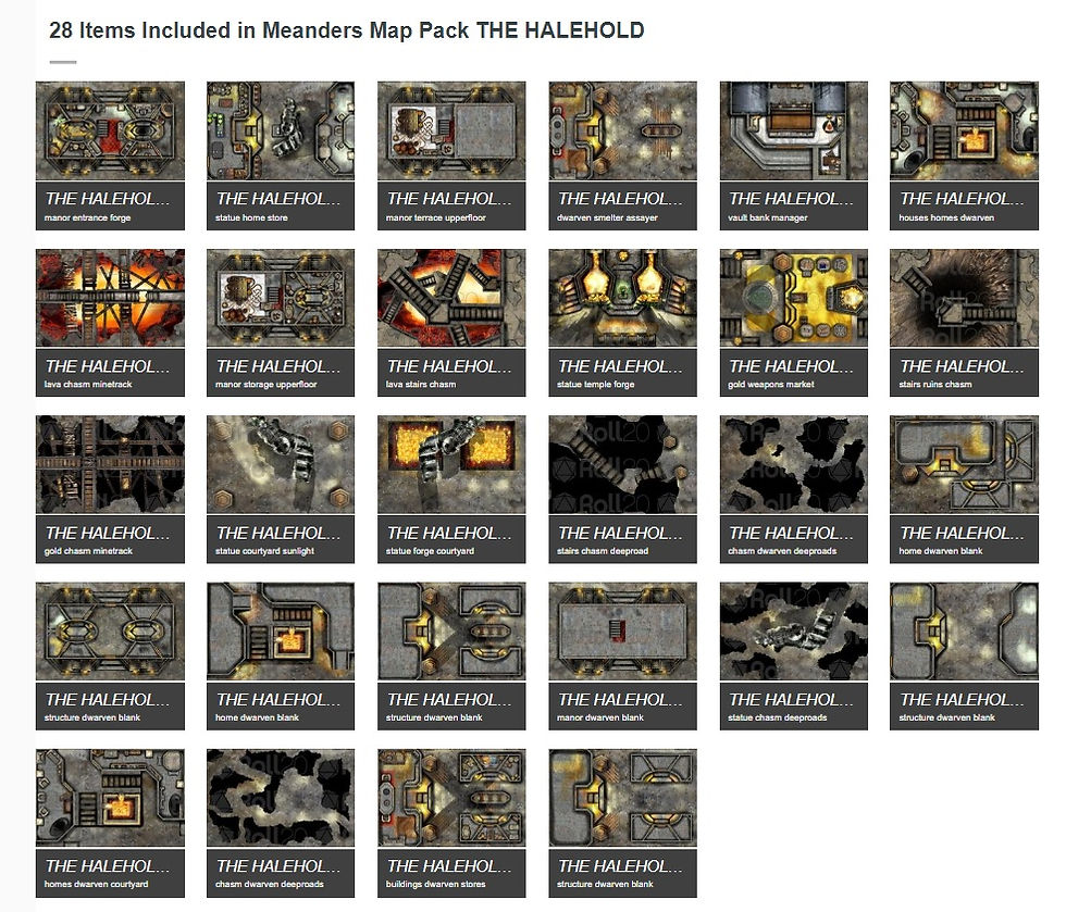 Thumbnail: The Halehold GTW Digital Map Bundle
