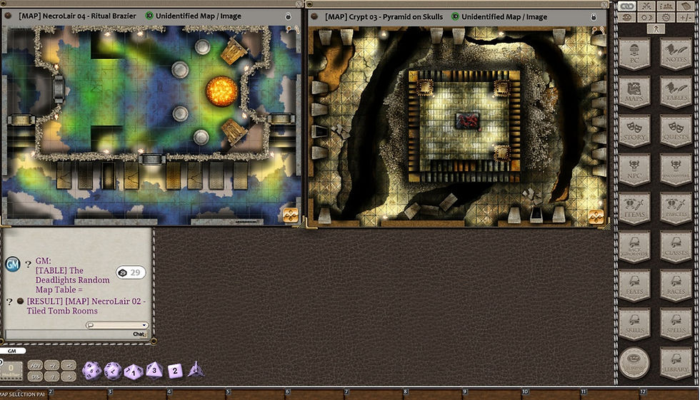 Thumbnail: The Deadlights: Fantasy Grounds Meanders Map Pack