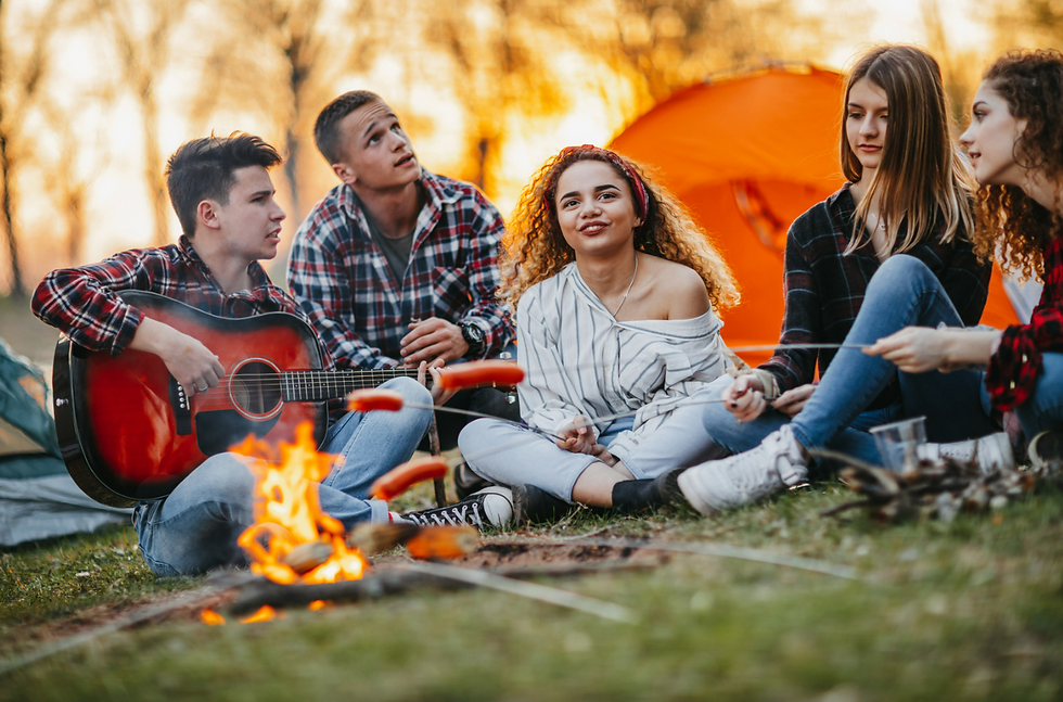 Youth Bonfire at Stilwell UMC