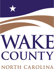 Wake County logo.