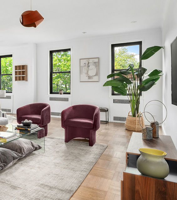 Living Room | Lisa Dunefsky interior design Modern Contemporary Condo