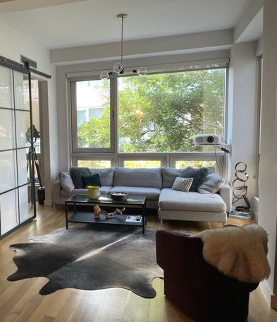 Modern Eclectic | Lisa Dunefsky vacation rental Designer DBL Take Designs Airbnb Vacation Short Term Rental Project