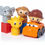 Thumbnail: Mega Bloks First Builders Safari Animals Large Tub Town Fisher Price 100+