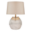 Thumbnail: Sonia Brass & Silver Dual Table Lamp with Taupe Shade