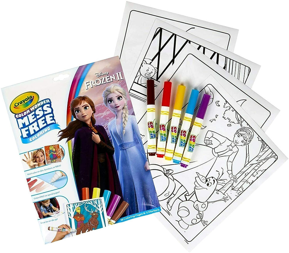 Product: Crayola Color Wonder Mess Free Frozen 2 Colouring Pages & Markers
